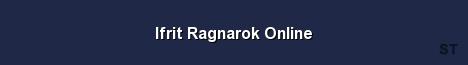 Ifrit Ragnarok Online Server Banner