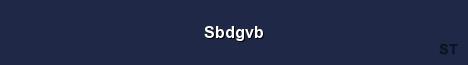 Sbdgvb Server Banner