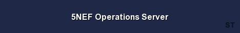 5NEF Operations Server 