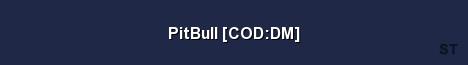 PitBull COD DM Server Banner