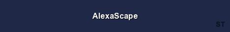 AlexaScape Server Banner
