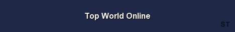 Top World Online Server Banner