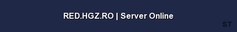 RED HGZ RO Server Online Server Banner