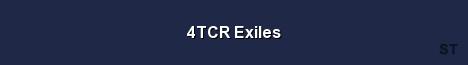 4TCR Exiles Server Banner