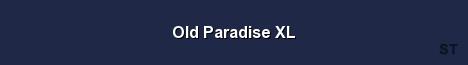 Old Paradise XL Server Banner