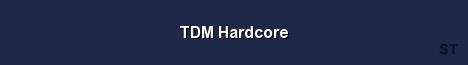 TDM Hardcore Server Banner