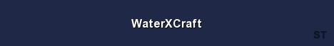 WaterXCraft Server Banner