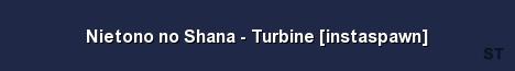Nietono no Shana Turbine instaspawn Server Banner
