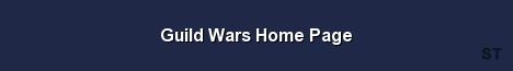Guild Wars Home Page Server Banner