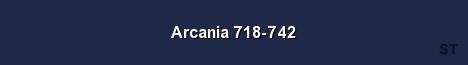 Arcania 718 742 Server Banner