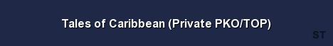 Tales of Caribbean Private PKO TOP Server Banner