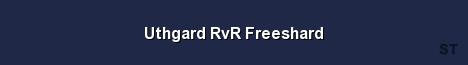 Uthgard RvR Freeshard Server Banner