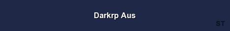 Darkrp Aus Server Banner