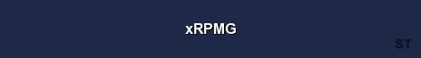xRPMG Server Banner