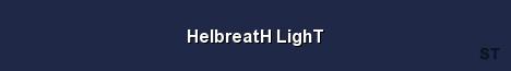 HelbreatH LighT Server Banner