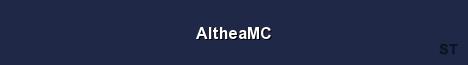 AltheaMC Server Banner