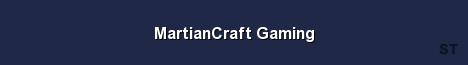 MartianCraft Gaming Server Banner