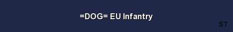 DOG EU Infantry Server Banner