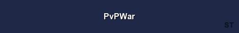 PvPWar Server Banner