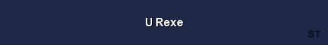 U Rexe Server Banner