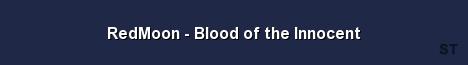 RedMoon Blood of the Innocent Server Banner