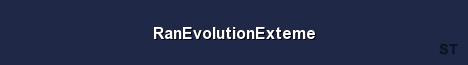 RanEvolutionExteme Server Banner