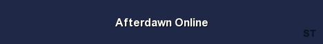 Afterdawn Online Server Banner