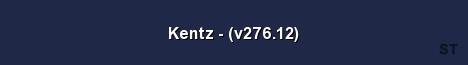 Kentz v276 12 Server Banner