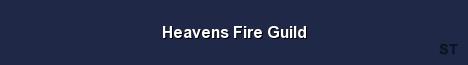 Heavens Fire Guild Server Banner