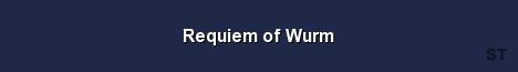 Requiem of Wurm Server Banner
