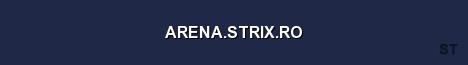 ARENA STRIX RO Server Banner