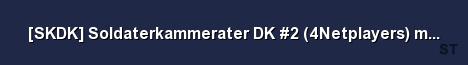 SKDK Soldaterkammerater DK 2 4Netplayers max K D 1 5 Server Banner