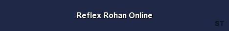 Reflex Rohan Online Server Banner