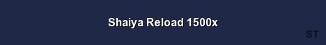 Shaiya Reload 1500x Server Banner