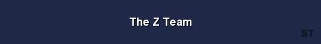 The Z Team Server Banner