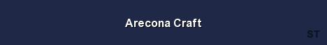 Arecona Craft Server Banner