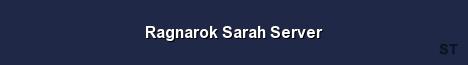 Ragnarok Sarah Server Server Banner