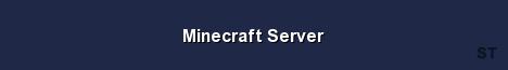 Minecraft Server Server Banner