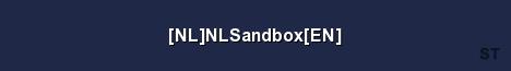 NL NLSandbox EN Server Banner