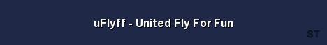uFlyff United Fly For Fun Server Banner