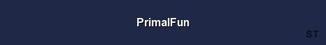 PrimalFun Server Banner