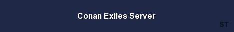 Conan Exiles Server 