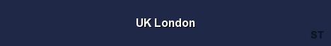 UK London Server Banner