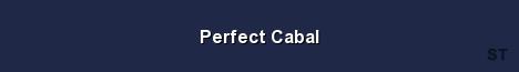 Perfect Cabal Server Banner