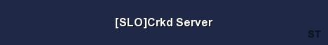 SLO Crkd Server Server Banner