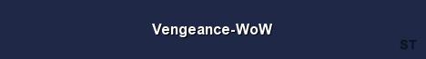 Vengeance WoW Server Banner