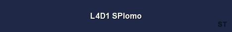 L4D1 SPlomo Server Banner