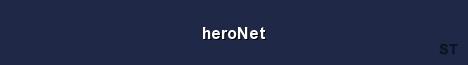 heroNet Server Banner