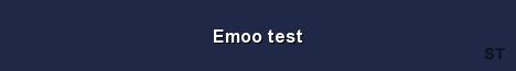 Emoo test 