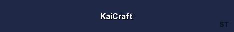KaiCraft Server Banner